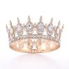 Diadema Tiara Corona di Re Barocca Europea con Strass