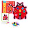 Children'S Advanced Bead Painting Game Early Education Parent-Child Fine Movement Training Puzzle Wooden Toy