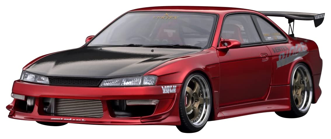 

ignition model VERTEX S14 Silvia Red Metallic finished product TK.Company 1/18