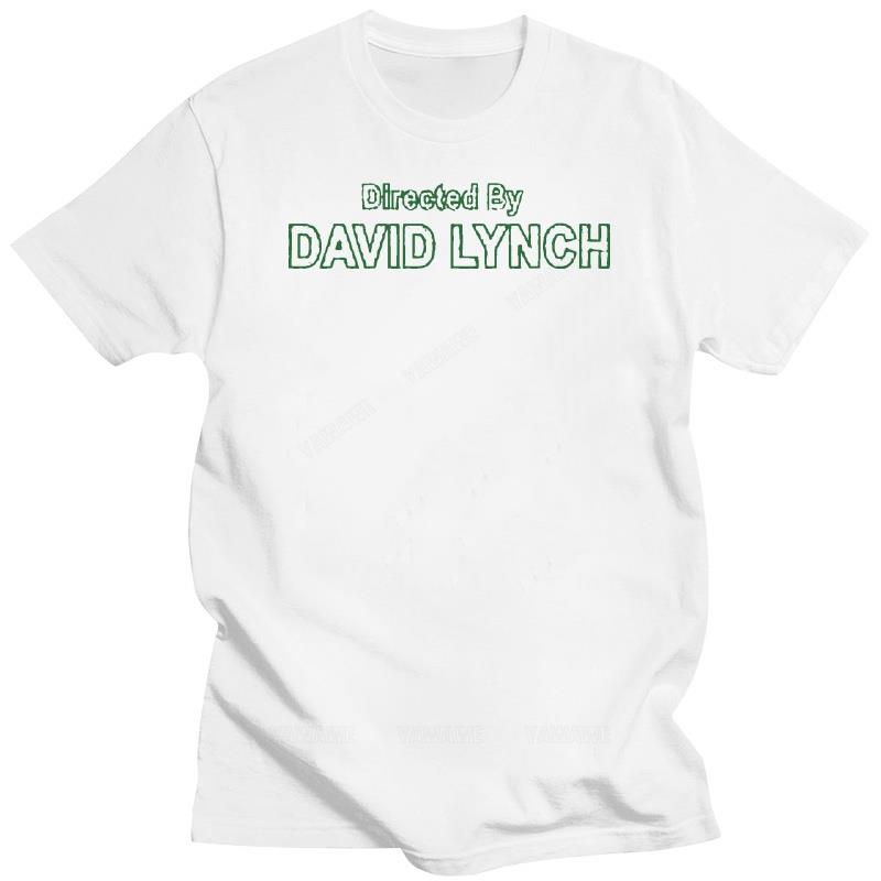 Мужская футболка с принтом, короткий рукав, хлопок, круглый вырез, новый стиль, Directed By David Lynch, футболка David Lynch, мужские хип-хоп повседневные футболки S