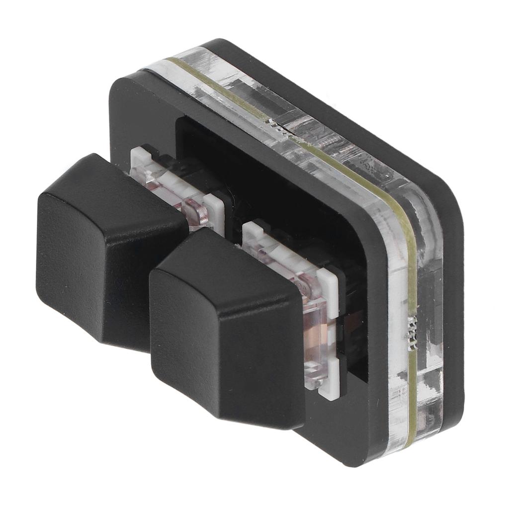 2 Tasten Rot   Tastatur   USB Mechanisches Tastaturpad für Rhythmusspiele Copy Paste Funktion