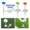 1pc Korean Rubber Golf Tees Adjustable Height Plastics Golfs Tees Golf Base Support Tees Driver Training Accessory