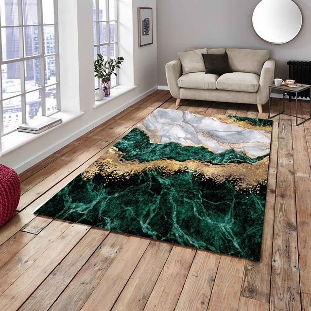 

Furry Entrance Door Mat Soft Carpet For Living Room Bedroom Nursery Home Decor Children Mat Tapete Sala 80x120cm