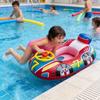 Aufblasbarer Schwimmring für Kinder mit Cartoon-Design, dickem PVC und großem Lenkrad für Wasserspiele