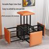 Multi-Functional Magic Cube: 5-in-1 Stool, Coffee Table, Storage for Living Room