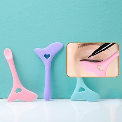 Multifunktionale Make-Up Eyeliner Hilfe Silikon Eyeliner Hilfe Schönheit Werkzeuge