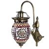'Flower Bud' Shape Glass Wall Lamp for Living & Home Decoration Lamp (Multicolour for Home Bar Restaurant Cafe Decoration, Bulb Not Included)