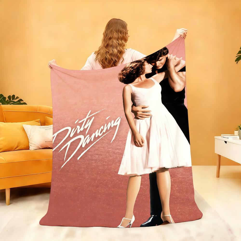 Classic Film D-Dirty D-Dancing Blanket Soft Throw Blanket for Home Bedroom Bed Sofa Picnic Travel Office Rest Cover Blanket Gift