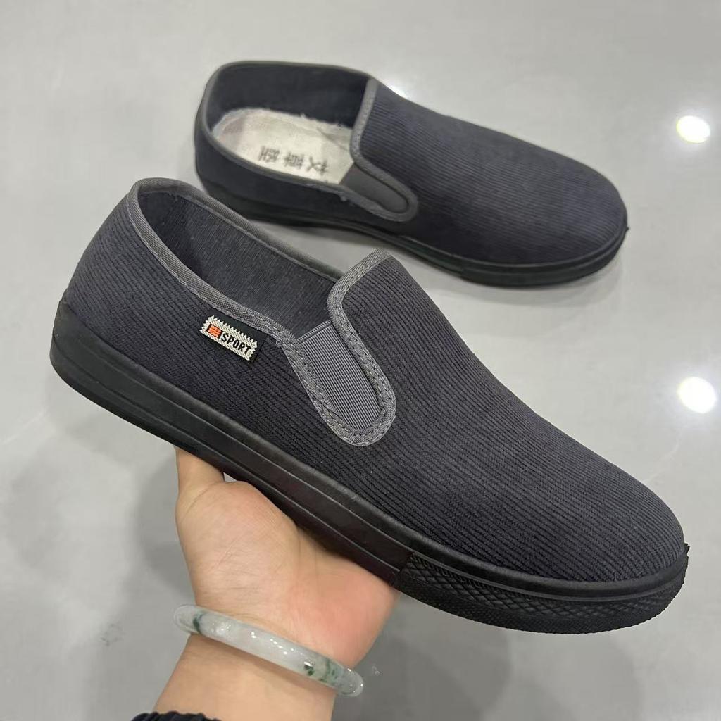 Cloth shoes spring breathable thin soft-soled canvas shoes comfortable shoes velvet cloth shoes