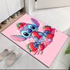Stitch Printed Carpet, for Office Chair Living Room Bedroom Kitchen Room Decor Gifts.