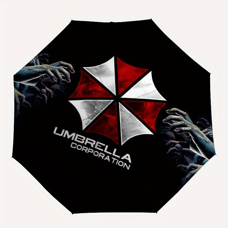 Umbrella Corporation Logo Aufkleber - Offizielles MerchandiseUmbrellaTragbarer 3-fach Kompakter Regenschirm für Damen & Herren Geschenk