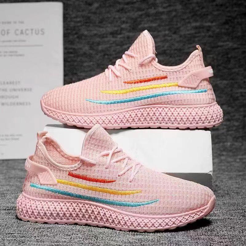 Spring and summer new breathable sports shoes casual shoes mesh shoes coconut shoes 36