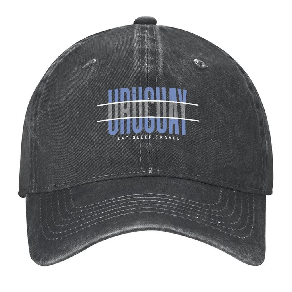 Uruguay Reise Baseballkappe benutzerdefinierte Mütze Wanderhut Mode Strand Snapback-Mütze Herren Golfbekleidung Damen