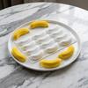 Wiederverwendbare Keksausstecher Bananenform Schokoladenform Niedliche Backformen für Kuchen Cupcake