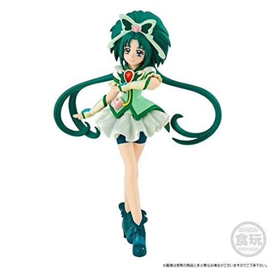 PreCure 5 Cutie Figure Premium B Figure Cure Cure and Milky Rose Yes! GoGo! 3-Piece Set Mint, Aqua,