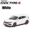 1:32 Honda Accord CIVIC TYPE-R Toys Cars Miniature Models Alloy Diecast Doors Opened Car Toy Sound Light Vehicles Children Gifts ahn256