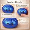 Glitter Dumplings Stress Relief Toy Cute Steamed Bun Squishy Toy with Steamer Box Fidget Toy Soft Slow Resilience Stress Relief Sensory Squeeze Toy