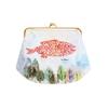 Clasp Pouch 26873 In and Light Blue [Hyogensha] Red, Green,
