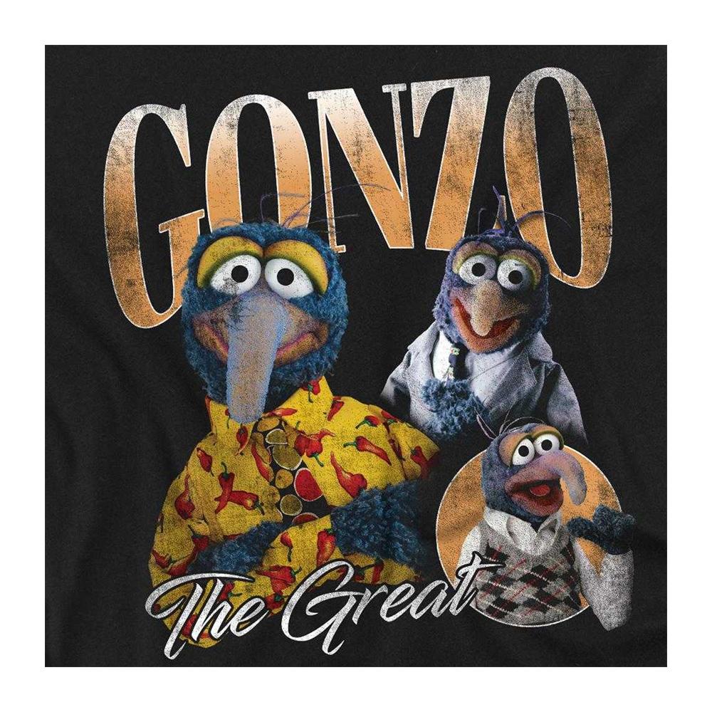The Muppets Unisex Adult Gonzo Homage Ringspun Cotton T-Shirt