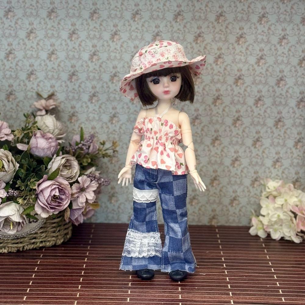 With Clothes Removable Joints Doll Dress Up 1/6 Bjd Dolls Dressing Doll 30cm BJD Doll  Girls Gifts