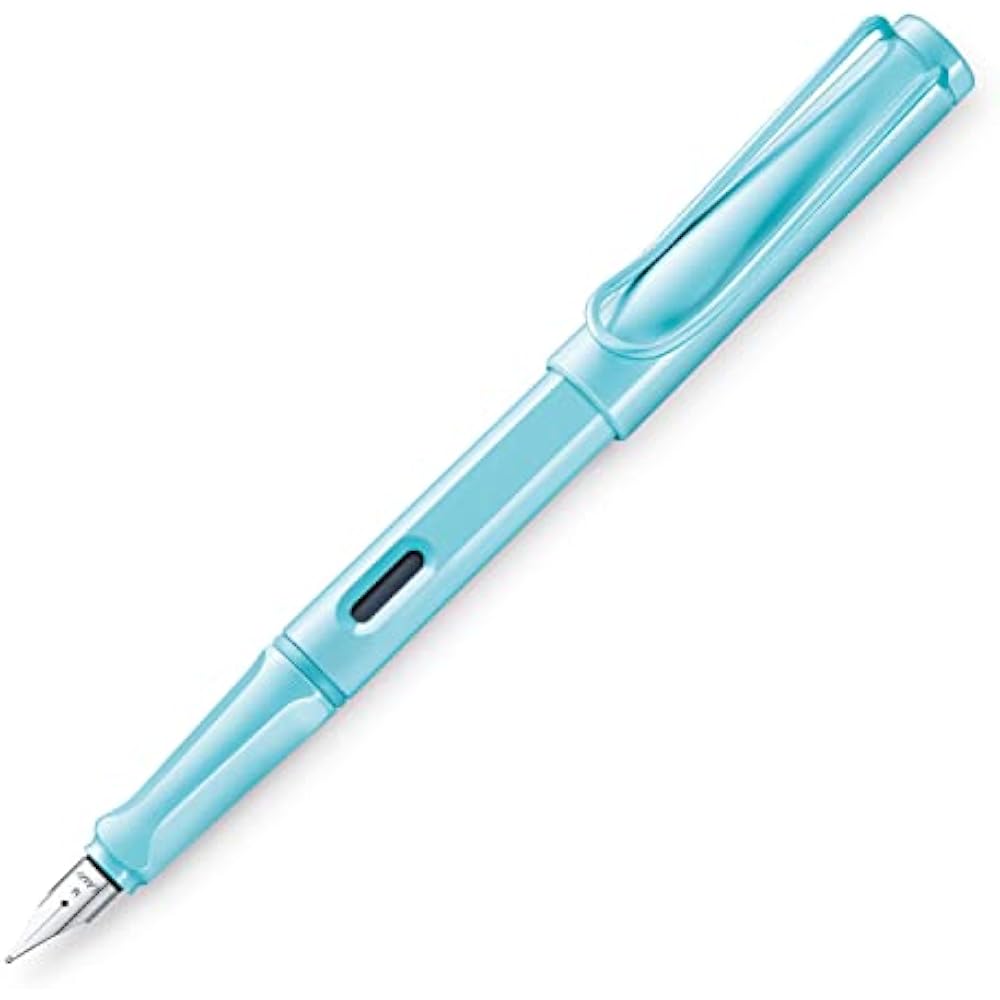 LAMY Ramy Fountain Pen F Fine Print Safari Acqua Sky LD1AS-F Regular Imported