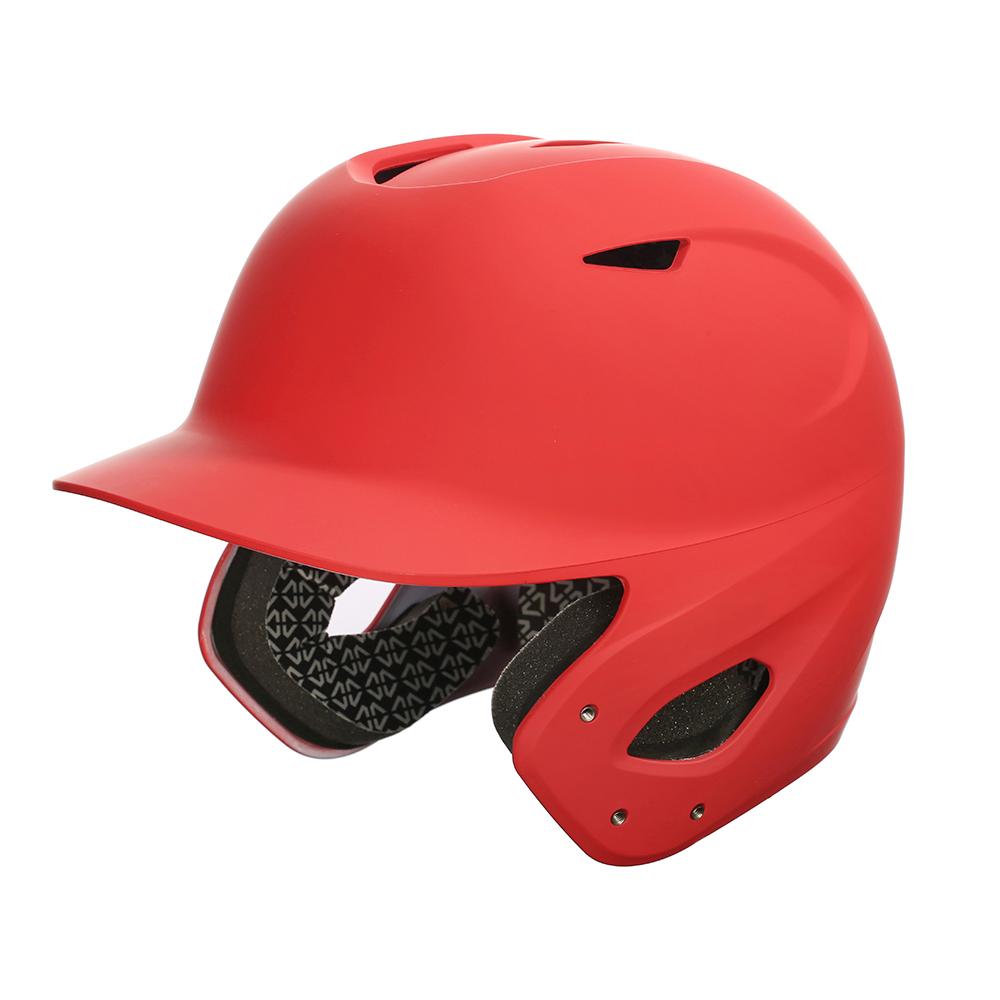 Hot Sale Professional Sports Style Yellow Matt Softball Baseball Helmet Head Protection Softball Batting Helmet S красный