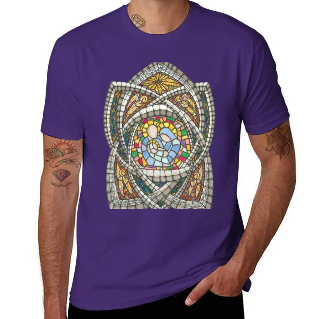 The Holy Family T-Shirt hippie clothes sports fans funnys kawaii clothes mens t shirt graphic