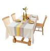 Table Cloth European And American Hotel Tablecloth Party Holiday Evening Restaurant Embroidery Meal Covering Cloth Cotton And Linen Table Mat Fringe