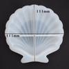 Concrete Silicone Mold Shell Shape Creative Design Jewelry Tray Mold Clay Mould