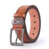 Belt Men'S Oil Drop Pin Buckle Microfiber Belt Business Belt Stall