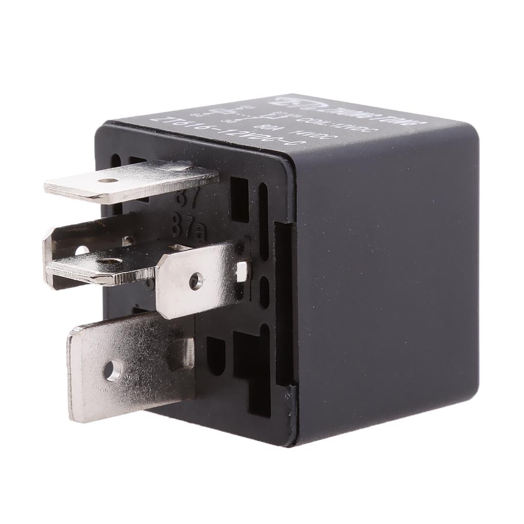 12V 80A 5-Pin SPDT  Automotive Change Over Relay Sealed Construction