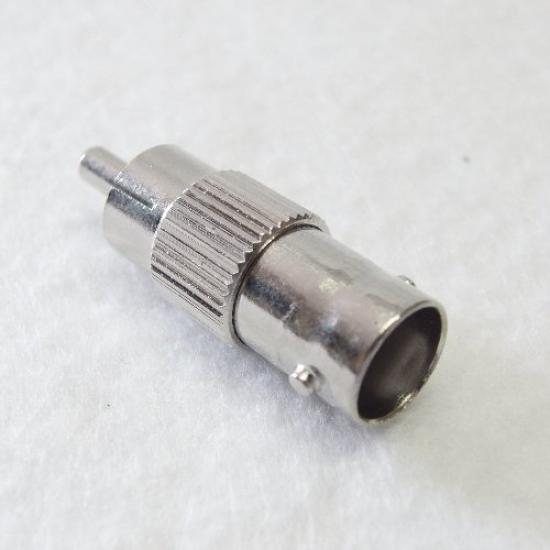 BNC to RCA Plug F-Factory Converters! 10-Pack AD412-10P