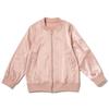 Ever Closet MA1 Blouson Jacket for Boys and Lightweight and Perfect for School or Size Pink Kids' Girls, Thin, Open-Front Design, Kindergarten, 90,