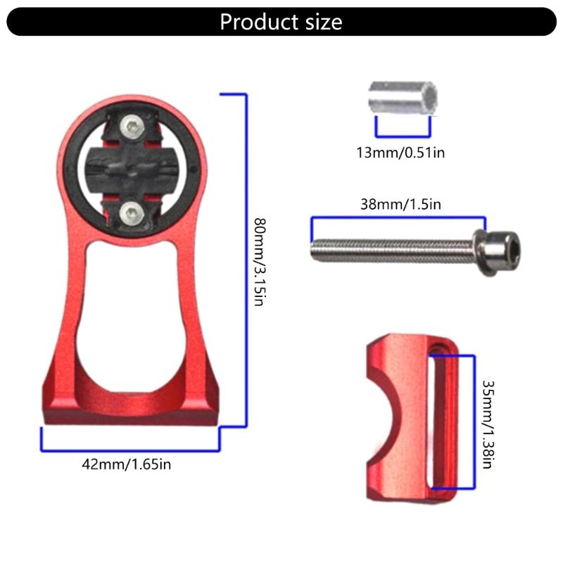 Bicycles Computer Mount Stand Extension Mount Brackets Cycling Bikes Stem Extension Holder, Front Bicycles Handle Mount