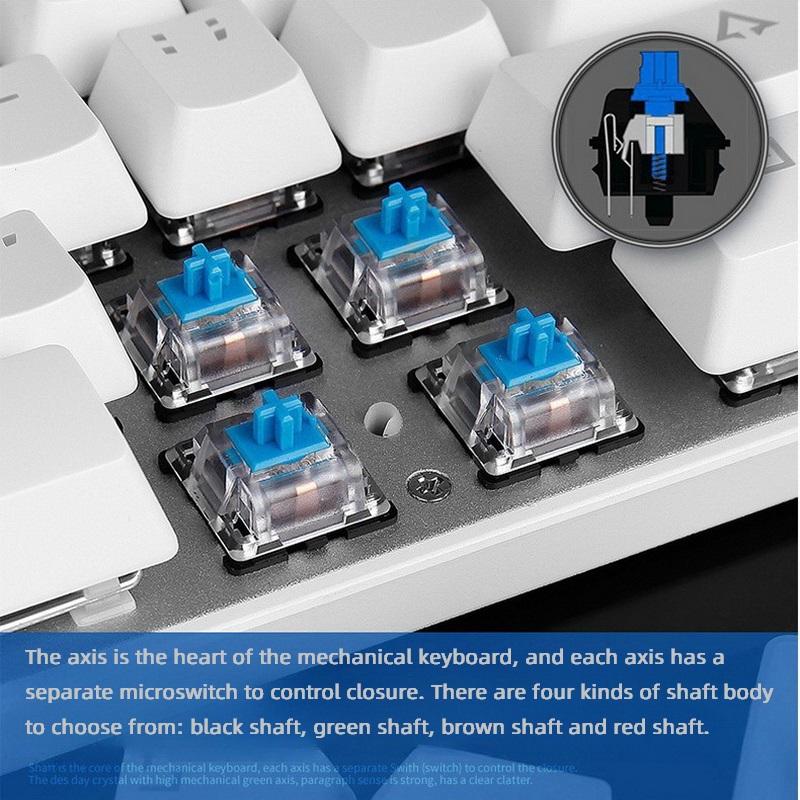 10dílný spínač klávesnice balicího stroje Černá hřídel Červená hřídel Hnědá hřídel Modrá hřídel Výměna klávesnice Test opravy Výměna Cherry MX