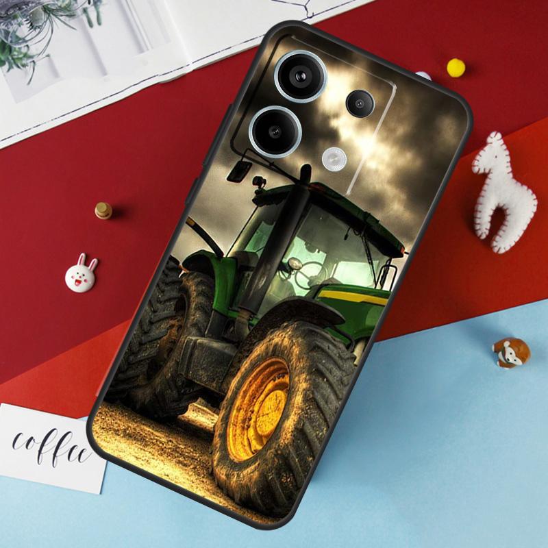 Farm Tractor Case for Xiaomi Redmi Note 13 12 10 8 9 11 Pro 12S 10S 11S Redmi 13C 10A 10C 9C 12C Cover