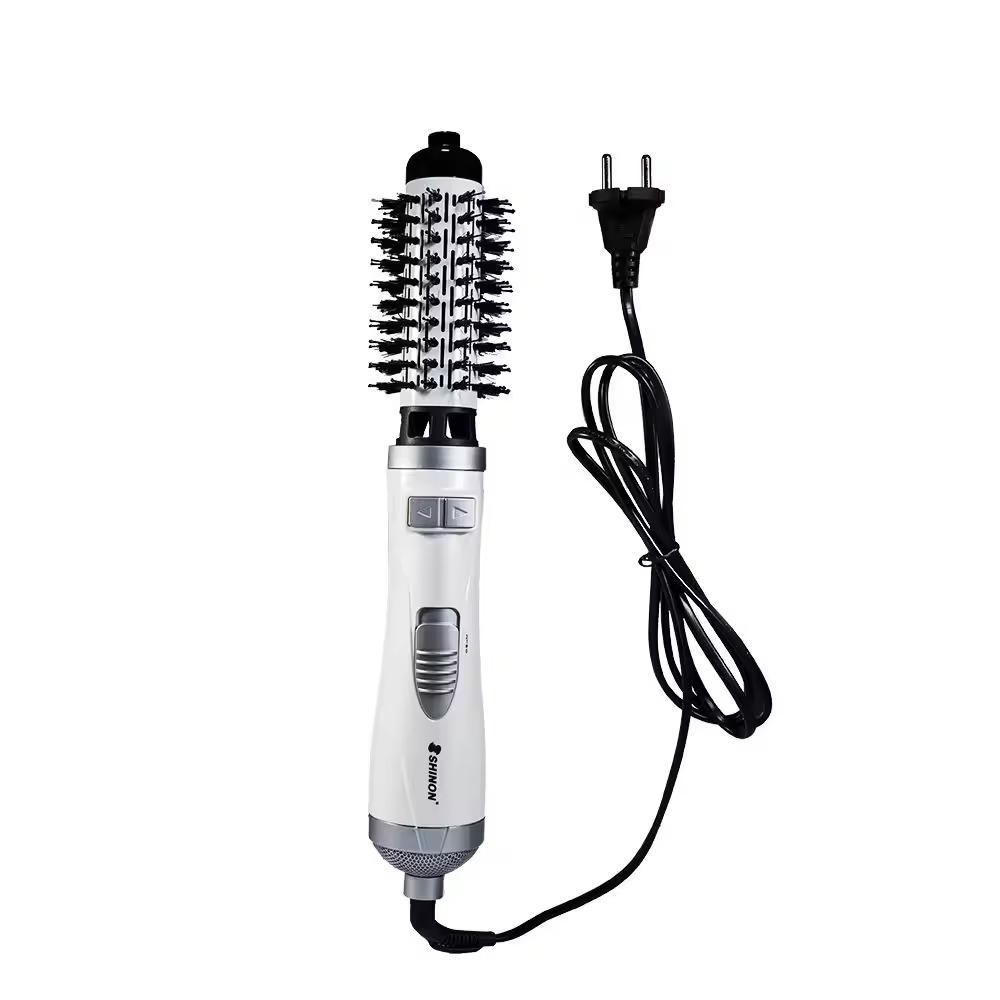 Professional Multifunctional Hair Dryer Volumizer Rotating Hair Brush Comb Styling Air Comb Automatic Hair Dryer Brush 220-240V белый