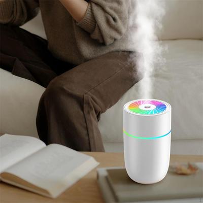 Compact Desktop Humidifier with Ambient Lighting for Home And Office
