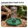 Automatic Reptile Water Dispenser | Low-Profile Base Design, Ribbed Interior