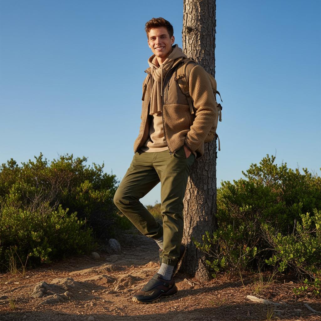 Nike ACG Phassad Fashion Pantofi de Drumeție cu Aderență Confortabilă Bărbați Pantofi de Drumeție Maro HM7133-201