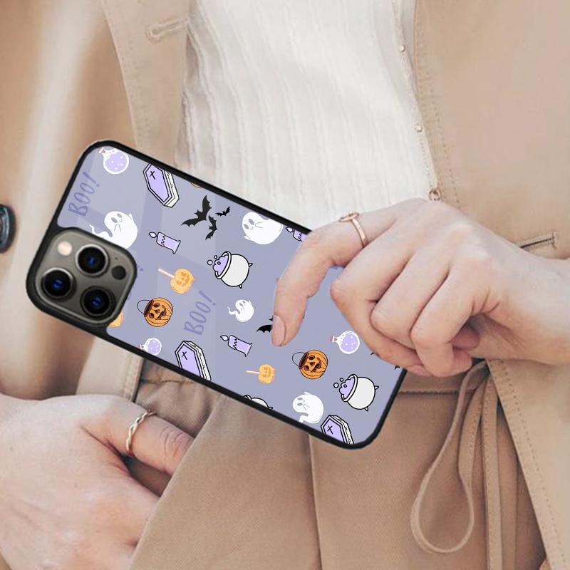 HALLOWEEN PATTERN Magnetic Phone Case For APPLE iPhone 17 Air 16 14 13 12 Pro Max 15 Plus Wireless Charge With MagSafe Cover