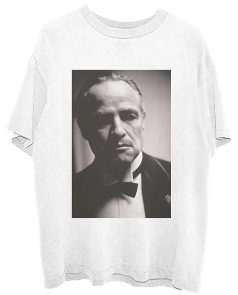 The Godfather Brando Bw Licensed Tshirt Unisexs L