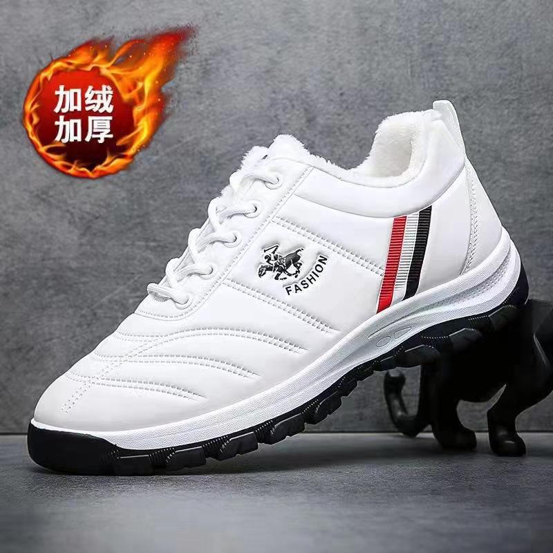 

Men s shoes casual shoes new trendy shoes men s casual shoes leather surface single cotton men s sports shoes 45