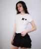 ROSEFRANTZ Cancan Frill Mini Skirt [Black]