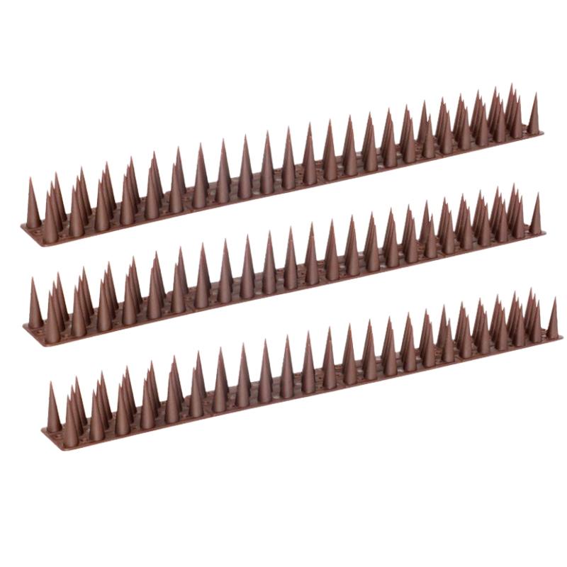Bendable Bird Repellent Spikes Outdoor Anti Pigeon Cat Squirrel Deterrent For Garden Fence Roof Balcony Railing