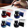 50/70/75ML Fountain Pen Ink Pigment Water-Based Dye Refilling Ink Stationery School High Quality Writing Fountain Ink Black/Red