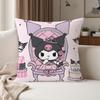Cartoon Cute K-Kuromi Pillow Case Suitable For Bedrooms Living Rooms Cars Home Decoration