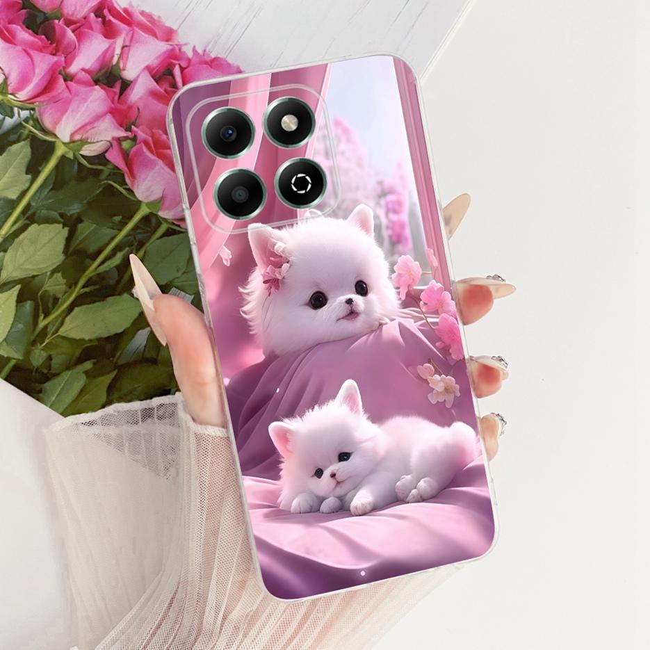 For Honor X6 X6a X6b X6C Case Cute Lion New Painted Cover Soft Slim Phone Case For Honor X6C X 6 a X6 B HonorX6a HonorX6B Fundas