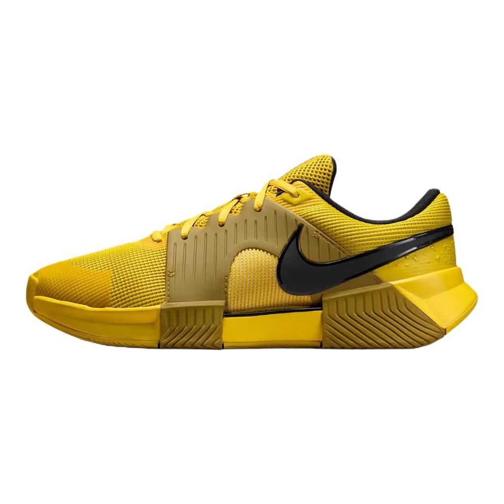 Nike Zoom GP Challenge 1.5 Support Rebound Low Top Tennis Shoes Men's Yellow IQ5181-300