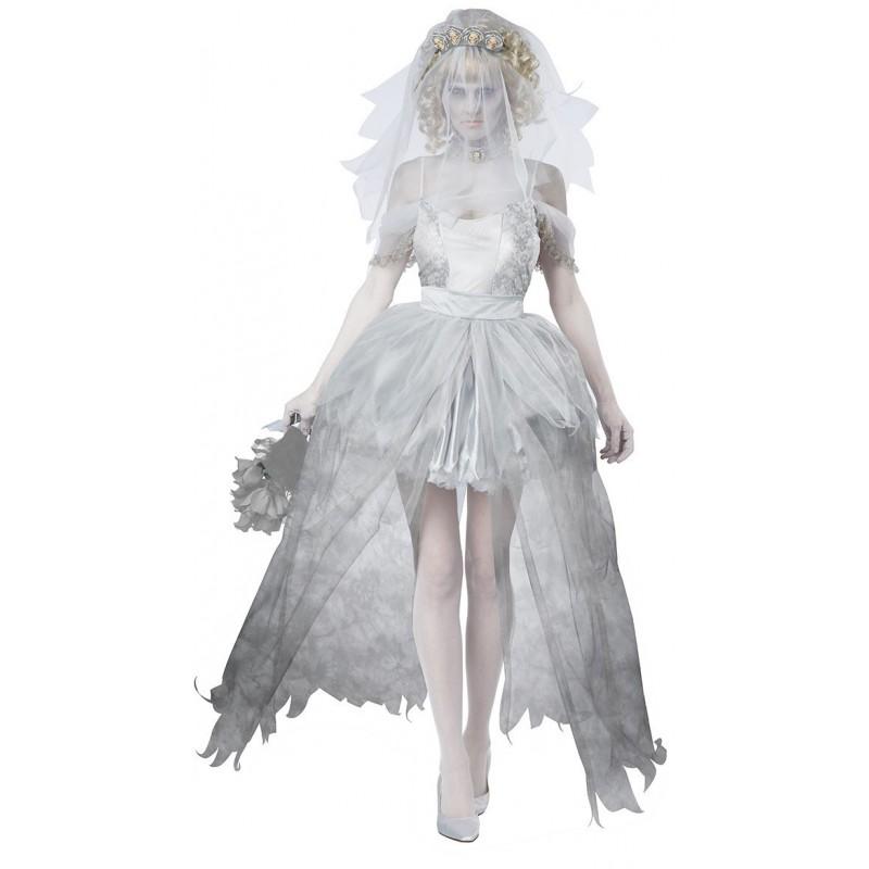 Halloween Costume Dress Women Cosplay Ghost